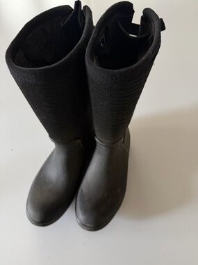 🖤 Bogs Women’s Classic II Tall Waterproof Winter Rain Boots Black Size 7